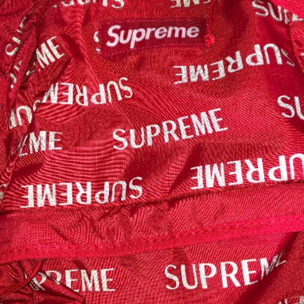 Supreme 3m Reflective Backpack Red